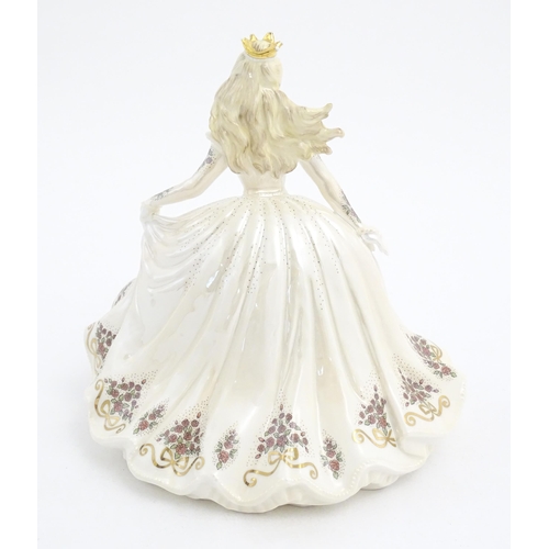 146 - A Coalport limited edition model of Cinderella, no. 24/2000. Marked under. With certificate of authe... 