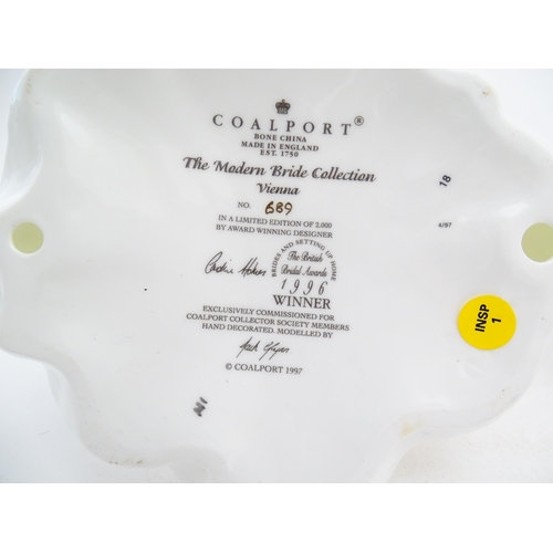 153 - Two Coalport limited edition ladies comprising The Lovely Lady Cristabel from the Basia Earzycka col... 