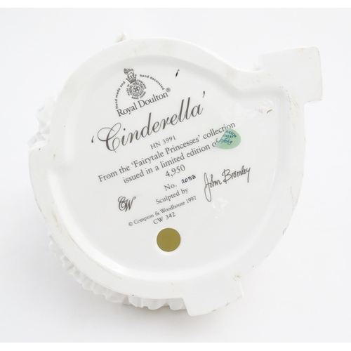 162 - A Royal Doulton limited edition figure modelled as Cinderella, HN3991, no. 2033 / 4950. Marked under... 