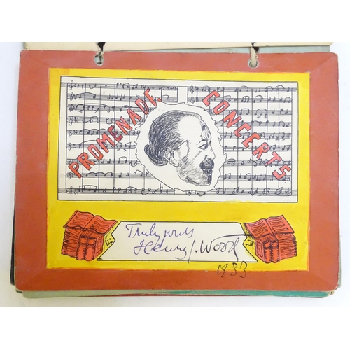 1974 - An early 20thC autograph album compile by Norman Barry aged 13 1/2 in 1933, 16 photographs and print... 