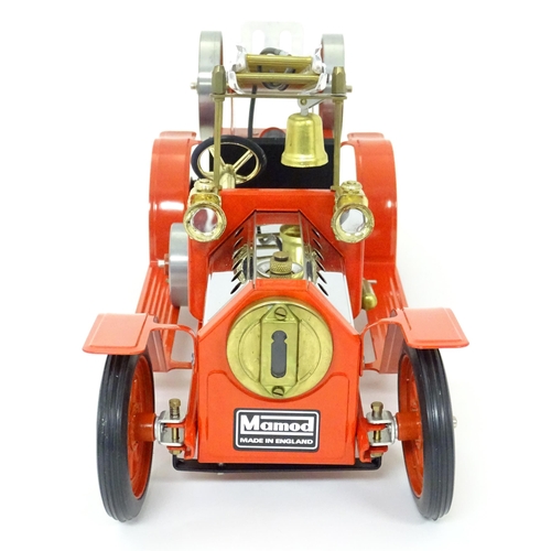 119 - Toy: A Mamod model Live Steam Fire Engine FE1, with original box. Box approx. 9 3/4