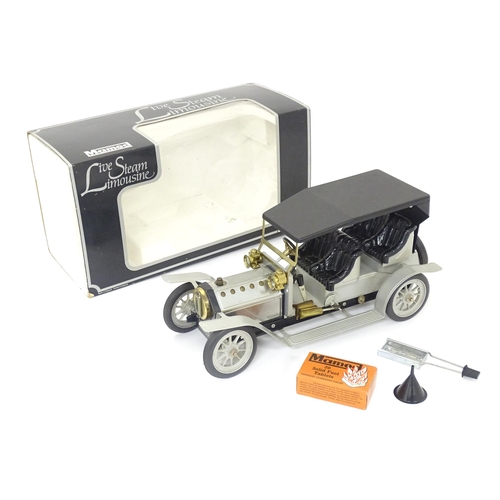 119A - Toy: A Mamod model Live Steam Limousine SA1L, with original box. Box approx. 9 1/4