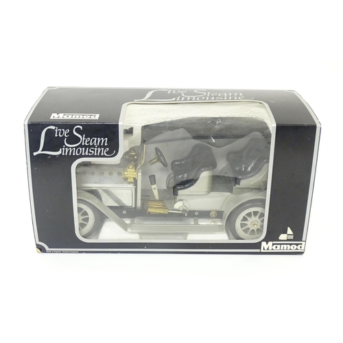 119A - Toy: A Mamod model Live Steam Limousine SA1L, with original box. Box approx. 9 1/4