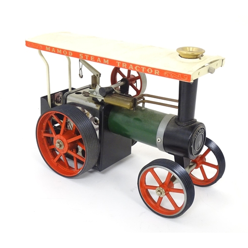 119C - Toys: A Mamod model Steam Wagon SW1, and a Mamod model Steam Tractor TE1A. Both with original boxes.... 