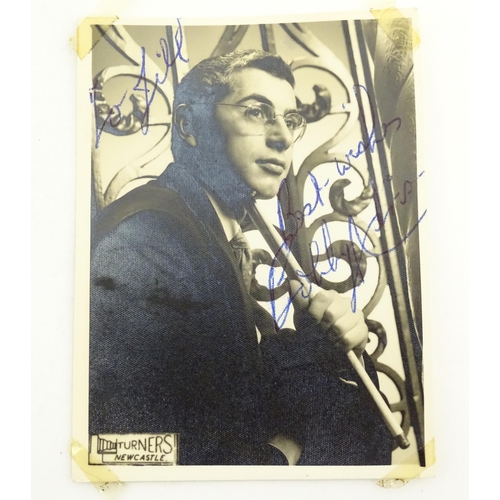 1967 - A quantity of 20thC and later autographs / signatures to include actors, presenters, comedians, and ... 