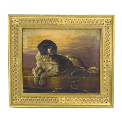 1242 - After Sir Edwin Landseer (1802-1873), Late 19th / early 20th century, English School, Oil on board, ... 