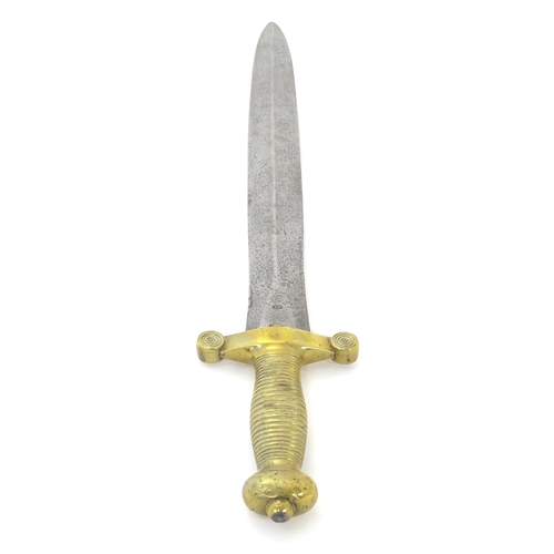 1802 - Militaria / Arms & Armour : a 19thC French Infantry M1831 Gladius 'Coupe Choux' short sword, 18 3/4