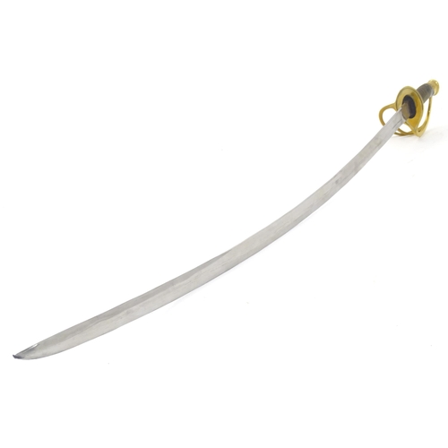 1804 - Militaria / Arms & Armour : a 20thC display cavalry sabre sword, the 34 1/4