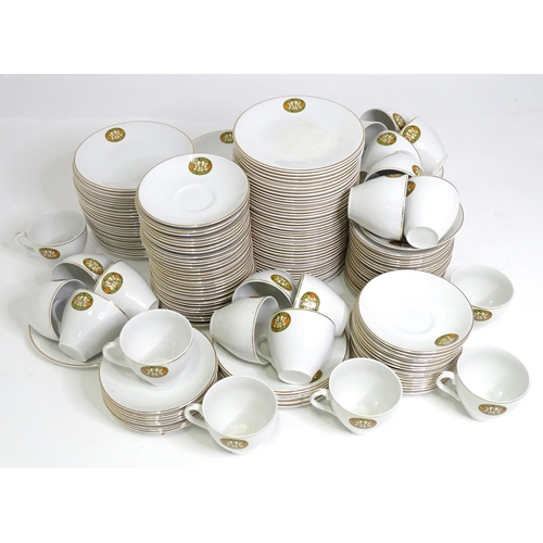 5 - Women's Institute / WI interest: A quantity of tea and dinner wares to include tea cups, saucers, pl... 