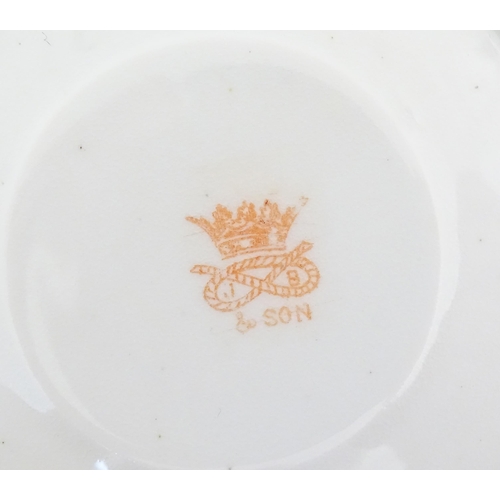 114 - A Royal Crown Derby coffee cup and saucer decorated in the Imari pattern. Marked under no. 2451. Tog... 