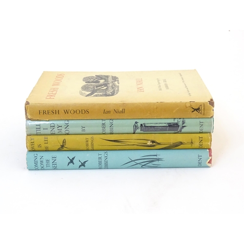 1112 - Books: Three books by Robert Gibbings comprising Till I End My Song, 1957, Lovely Is The Lee, 1945, ... 