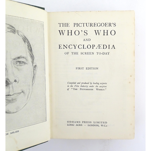 1114 - Book: The Picturegoers Who's Who & Encyclopaedia of the Screen. Published by Odhams, 1933