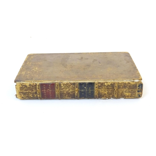 1115 - Book: The Literary Panorama and National Register. With six folding maps. Published London 1814