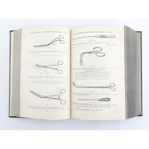 1119 - Book: A Reference List of Surgical Instruments and Medical Appliances, Orthopaedic and Deformity App... 