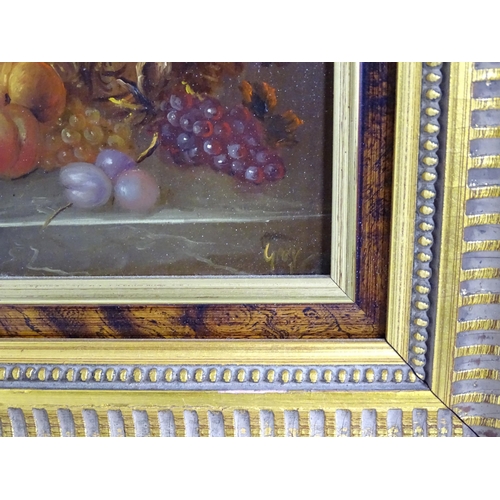 1824 - Grey, Early 20th century, Continental School, Oil on panels, Three still life studies to include a d... 