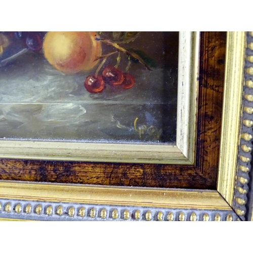 1824 - Grey, Early 20th century, Continental School, Oil on panels, Three still life studies to include a d... 