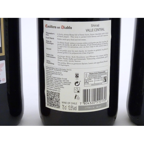 1036 - Red Wine : Twelve 750ml bottles of red wine to include three bottles of Chateau des Antonins Bordeau... 