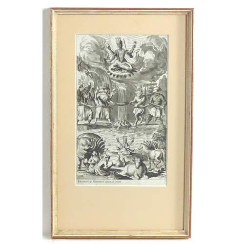 1997 - After Jacob Van Meurs (c.1619-1690), Engraving, Kaurams of Kourmas autaer, de tweede, depicting Kurm... 