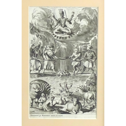 1997 - After Jacob Van Meurs (c.1619-1690), Engraving, Kaurams of Kourmas autaer, de tweede, depicting Kurm... 