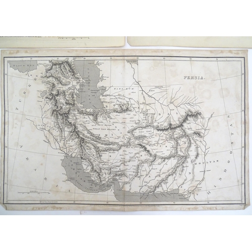 2026 - Maps: Five early 19thC engraved maps of the Middle East after Aaron Arrowsmith (1750-1823, and son S... 