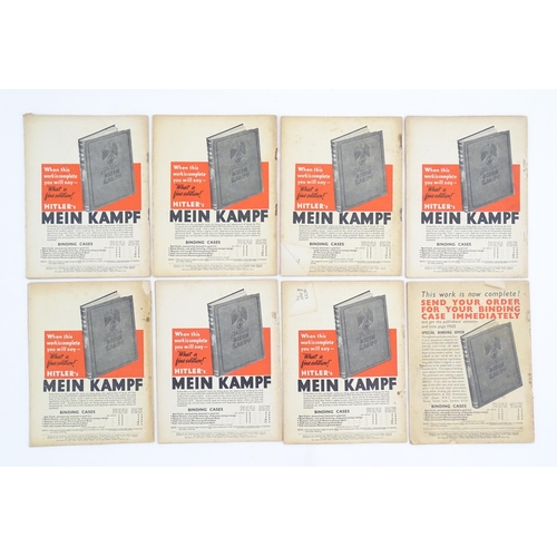 2032 - Adolf Hitler's Mein Kampf published in 18 weekly parts, unexpurgated and illustrated with full page ... 