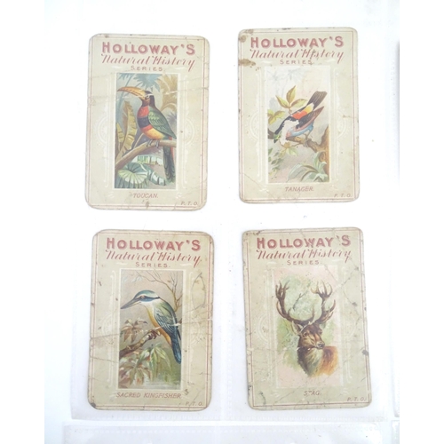 2038 - A quantity of assorted cigarette cards, advertisements etc. to include early 20thC examples from the... 