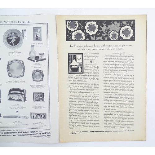 2046 - Eleven 1931 editions of the French decorative arts magazine L'Artisan Pratique, many with supplement... 