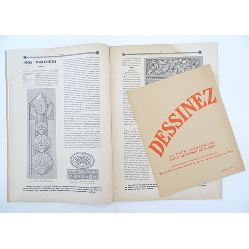 2046 - Eleven 1931 editions of the French decorative arts magazine L'Artisan Pratique, many with supplement... 