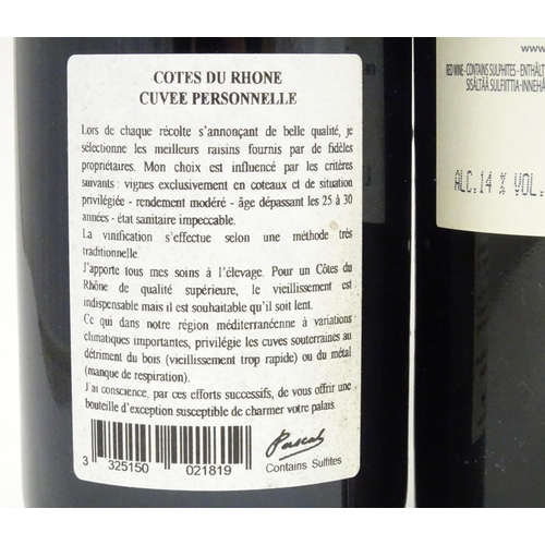 1039 - Red Wine : Six 750ml bottles of red wine comprising two bottles of Jean Didier Pinot Noir 2005, a bo... 