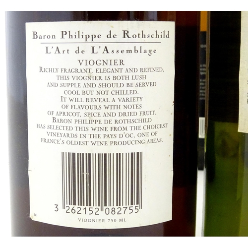 1044 - Wine : Twelve assorted 750ml bottles of wine to include Domaine de Montmarin Viognier-Marsanne 2003,... 