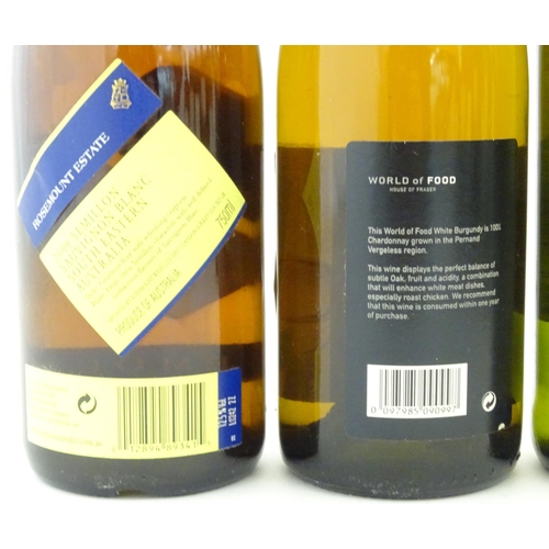 1044 - Wine : Twelve assorted 750ml bottles of wine to include Domaine de Montmarin Viognier-Marsanne 2003,... 