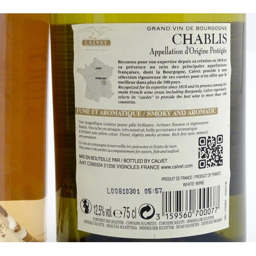 1046 - White / Rose Wine : Eight assorted 750ml bottles of wine to include Whispering Angel rose, Chateau S... 