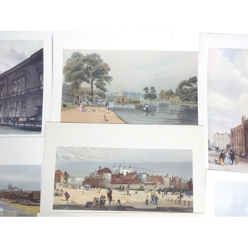 2003 - After Thomas Shotter Boys (1803-1874), 20th century, Twelve colour prints from Views of London As It... 