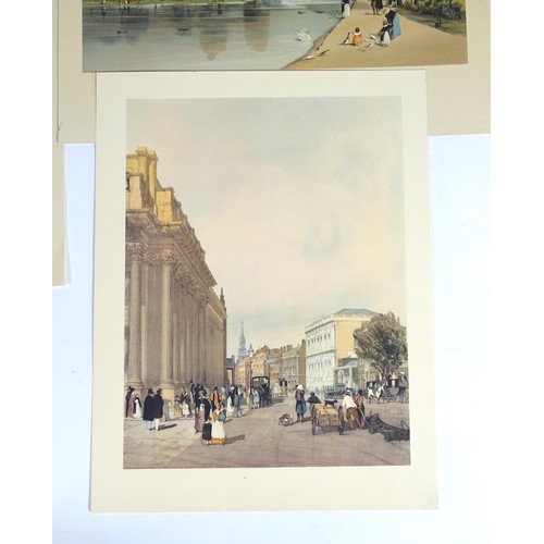 2003 - After Thomas Shotter Boys (1803-1874), 20th century, Twelve colour prints from Views of London As It... 