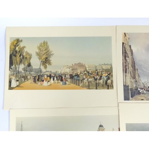 2003 - After Thomas Shotter Boys (1803-1874), 20th century, Twelve colour prints from Views of London As It... 