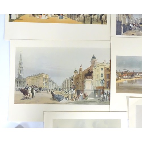 2003 - After Thomas Shotter Boys (1803-1874), 20th century, Twelve colour prints from Views of London As It... 