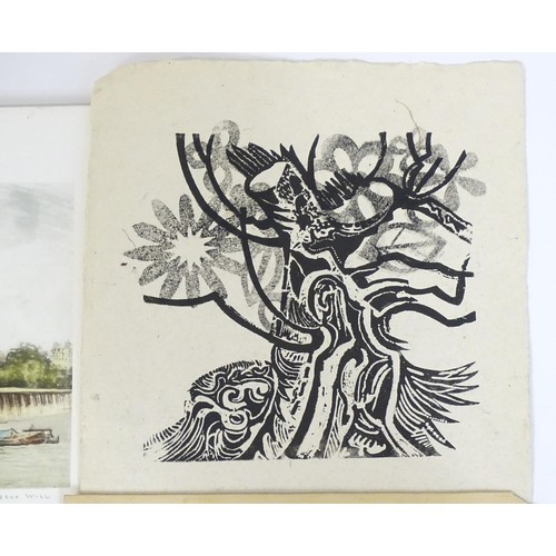 2004 - A quantity of assorted 19th century and later prints and engravings to include a signed limited edit... 