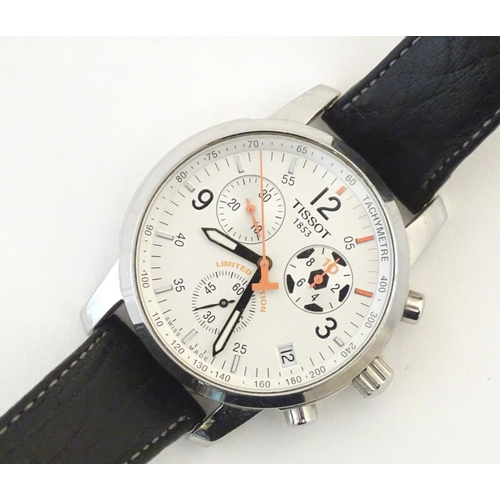 788 - An early 21stC cased, special edition Tissot PRC200 mens wristwatch, endorsed by the former Liverpoo... 