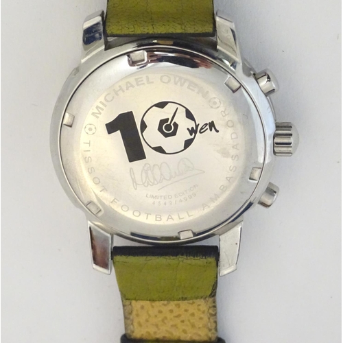 788 - An early 21stC cased, special edition Tissot PRC200 mens wristwatch, endorsed by the former Liverpoo... 