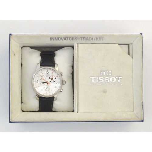 788 - An early 21stC cased, special edition Tissot PRC200 mens wristwatch, endorsed by the former Liverpoo... 