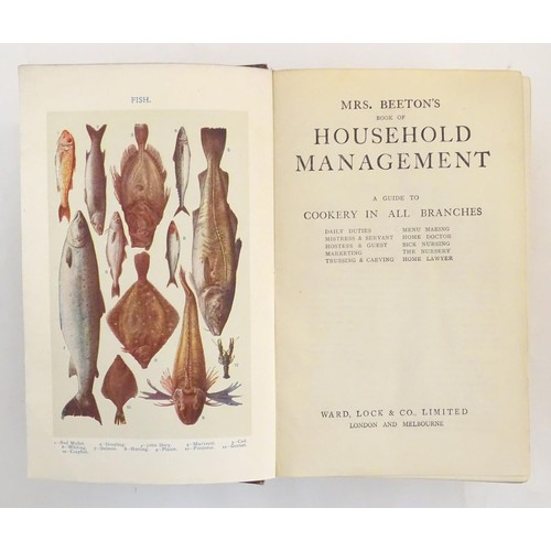 887 - Book: Mrs Beeton's Book of Household Management: A Guide to Cookery in all Branches. Published by Wa... 