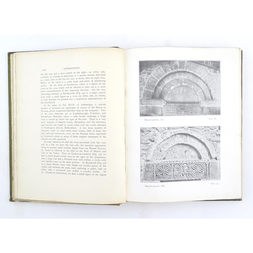 916 - Book: A List of Norman Typana and Lintels, by Charles E. Keyser. Published by Elliot Stock, London, ... 