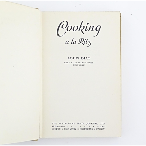 843 - Books: Two books on the subject of cooking comprising Beeton's All About Cookery, A Collection of Pr... 