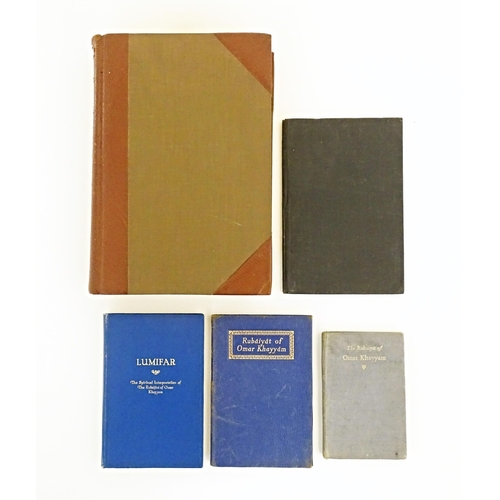 873 - Books: Five assorted books, comprising The Complete Plays of Bernard Shaw, published by Constable & ... 