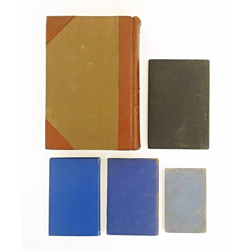 873 - Books: Five assorted books, comprising The Complete Plays of Bernard Shaw, published by Constable & ... 