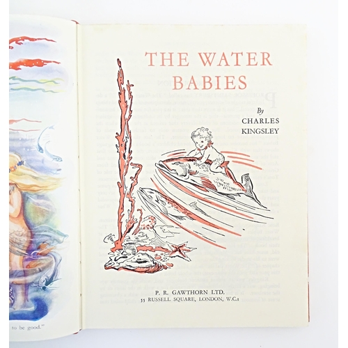 886 - Books: The Water Babies, by Charles Kingsley with illustrations by A. Bauerle. Published by Ward, Lo... 