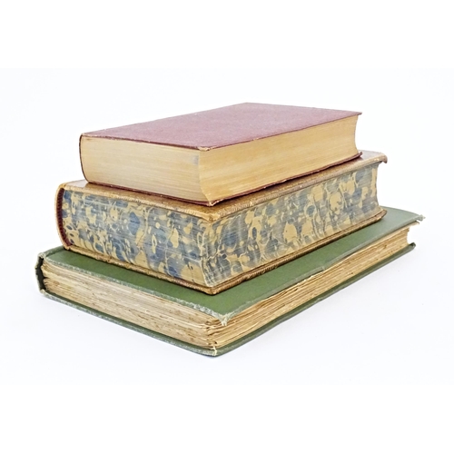 892 - Books: Three assorted book comprising, The Works of Alfred Lord Tennyson, 1898; Memoirs of Father an... 