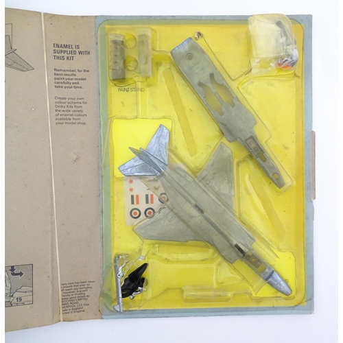 827 - Toys: Two 20thC partial die cast scale model Dinky Kits for Panavia Multi Role Combat Aircraft, and ... 