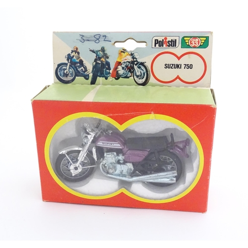 834 - Toys : Assorted die cast / scale model vehicles to include a boxed Polistil GG3 Tyrrlel P34/2 model ... 