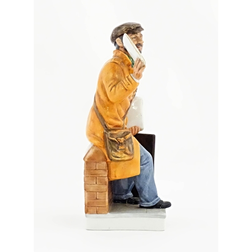 99 - A limited edition Royal Doulton figure The News Vendor, model no. HN2891. Marked under, no. 2038 / 2... 